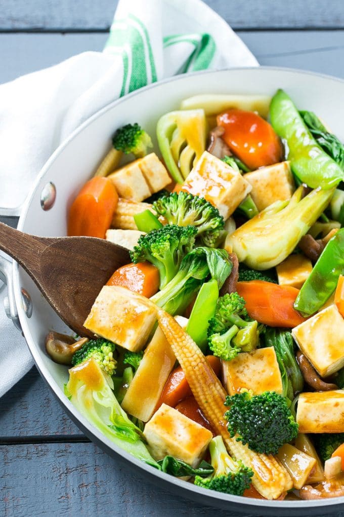 Buddha's Delight (Mixed Veg & Tofu)