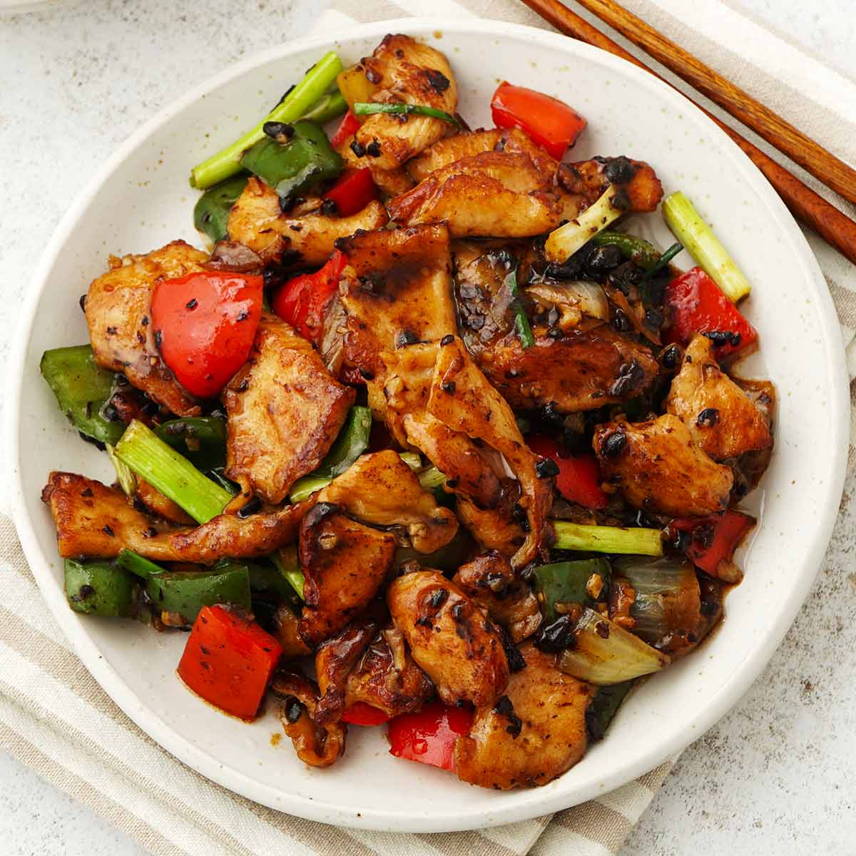 Chicken in Black Bean Sauce