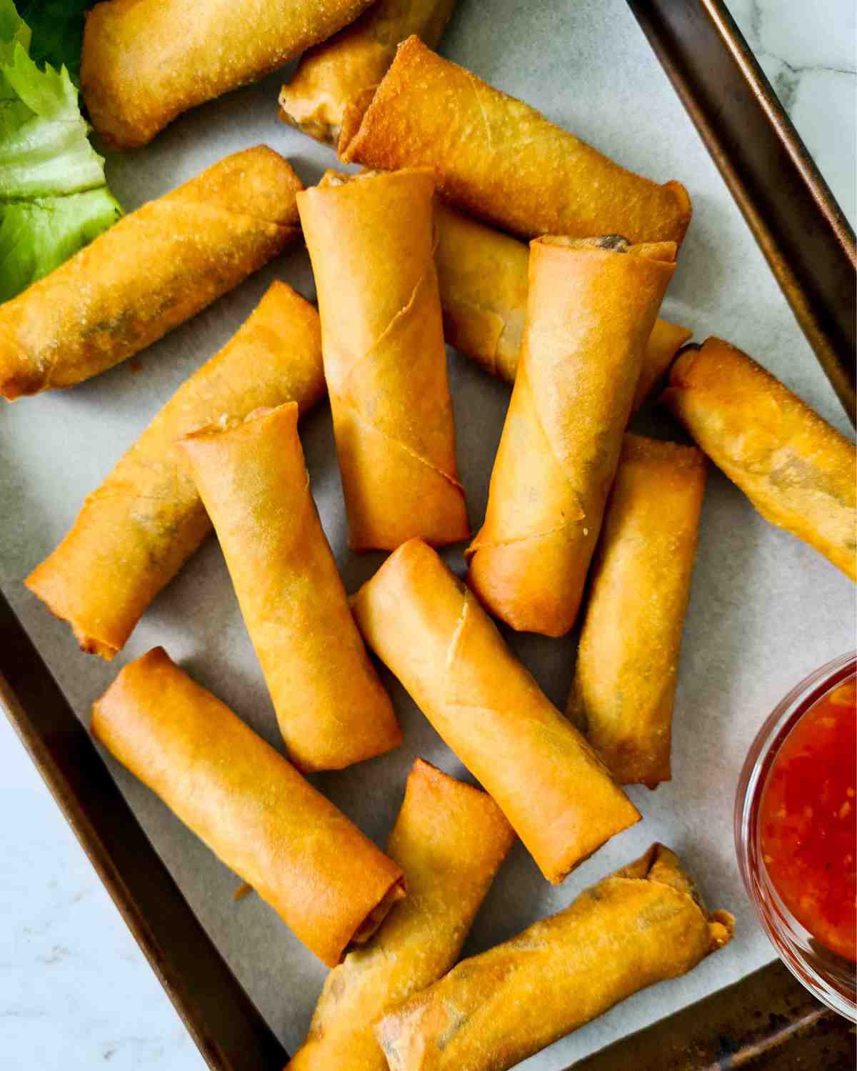 Vegetable Spring Rolls (4)